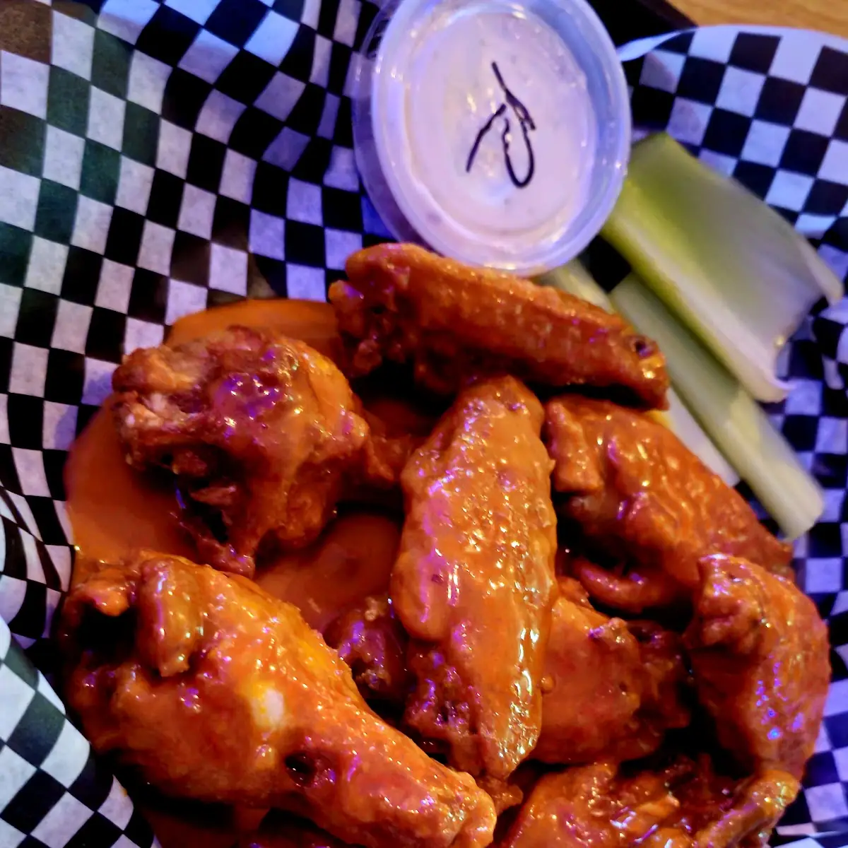 Hot Honey BBQ Wings