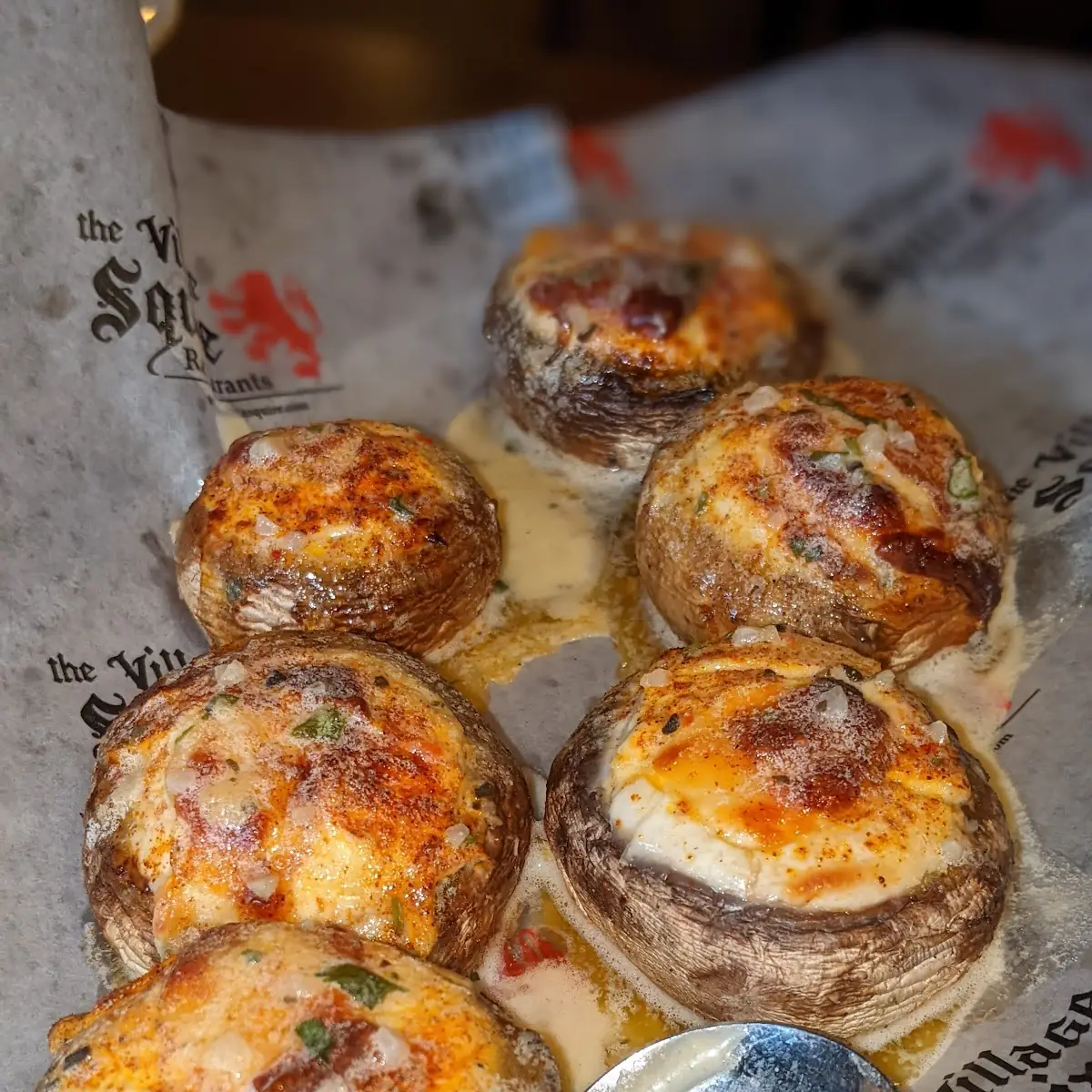 Chicago-Style Stuffed Mushrooms