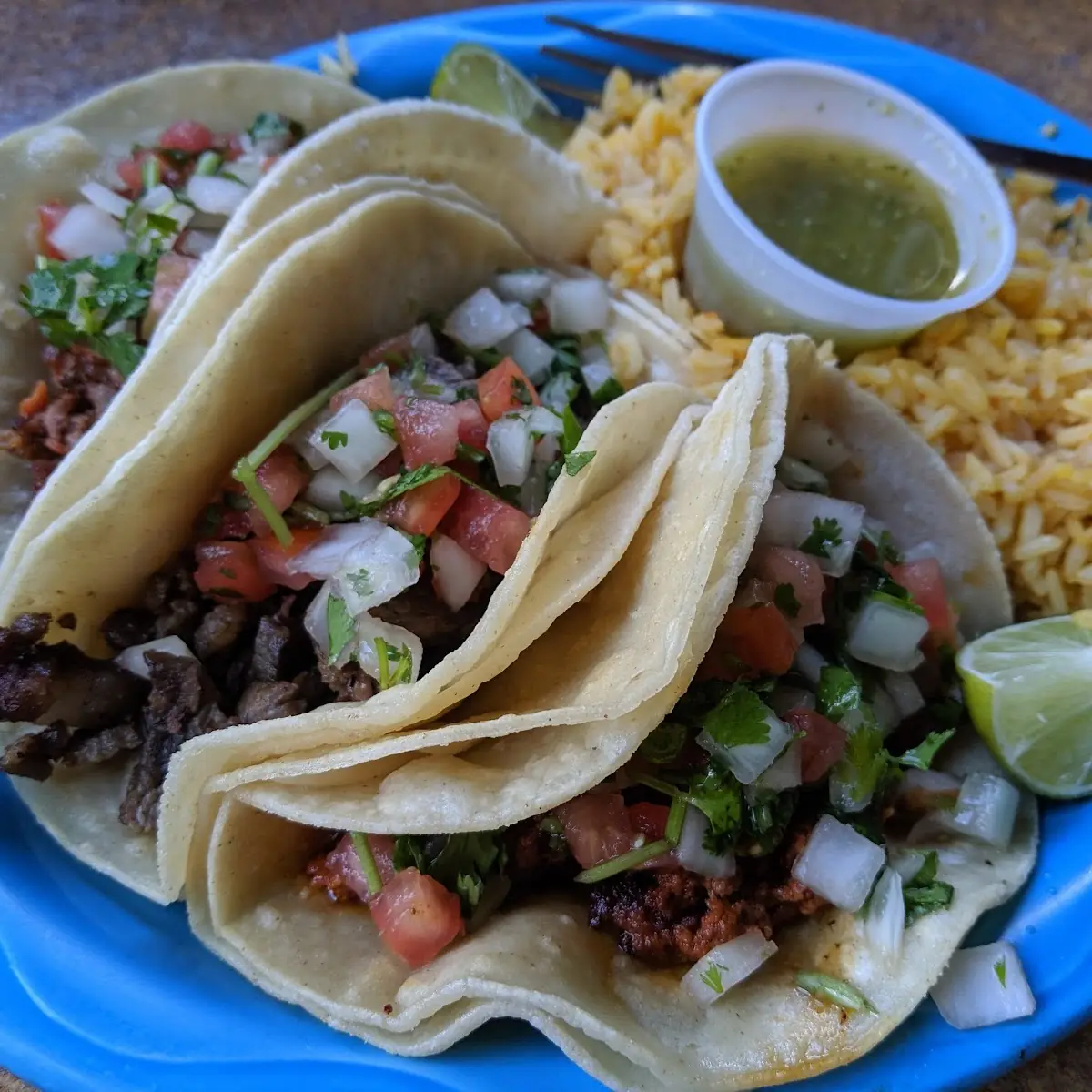 Combinaciaon Plate Tacos