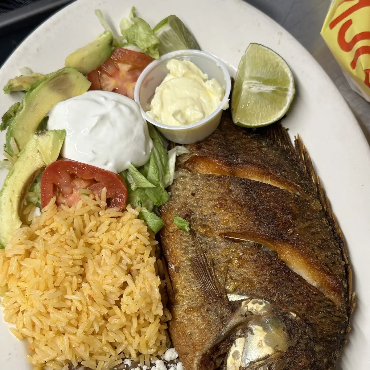 Mojarra Frita Fried Tilapia