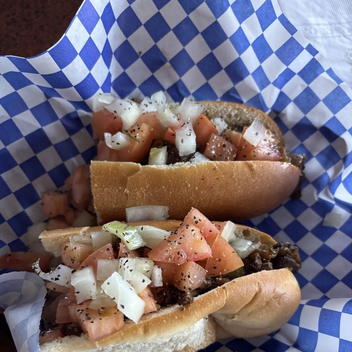 Pepper Steak Sandwich with Grilled Onions