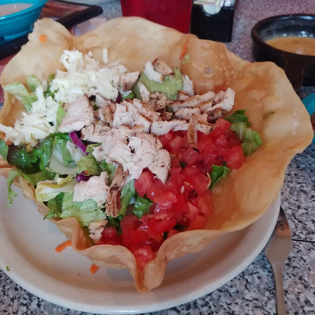 Chicken Taco Salad