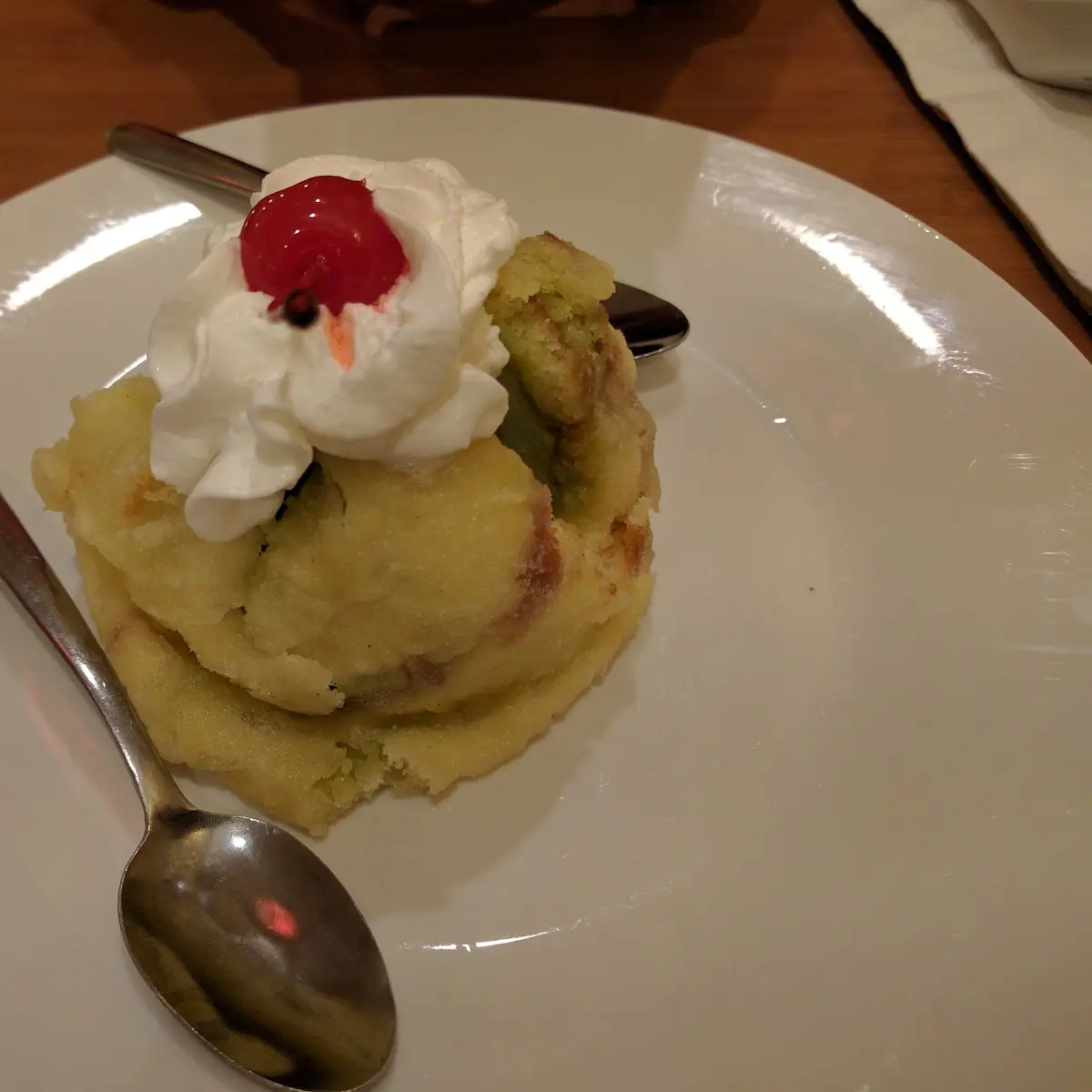 Green Tea Fried Ice Cream