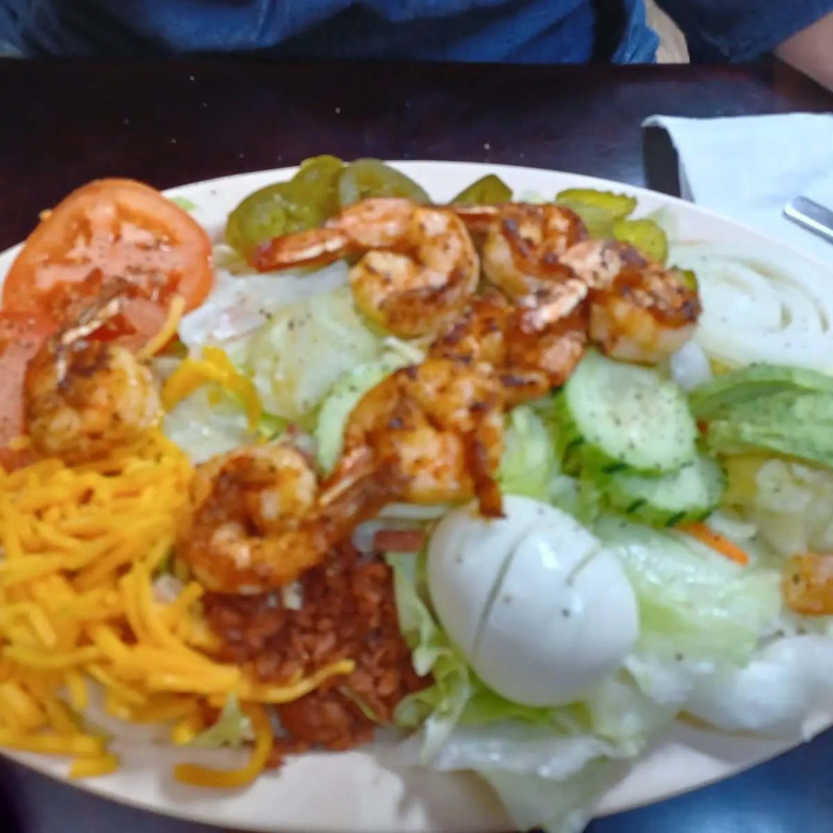 Grilled Shrimp Salad