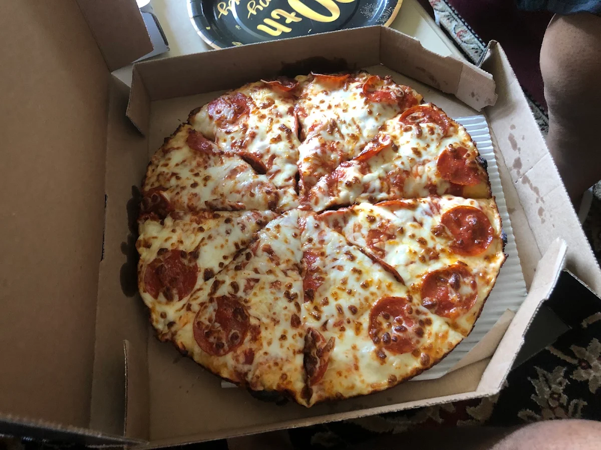Pepperoni Pizza with Extra Cheese Pizza