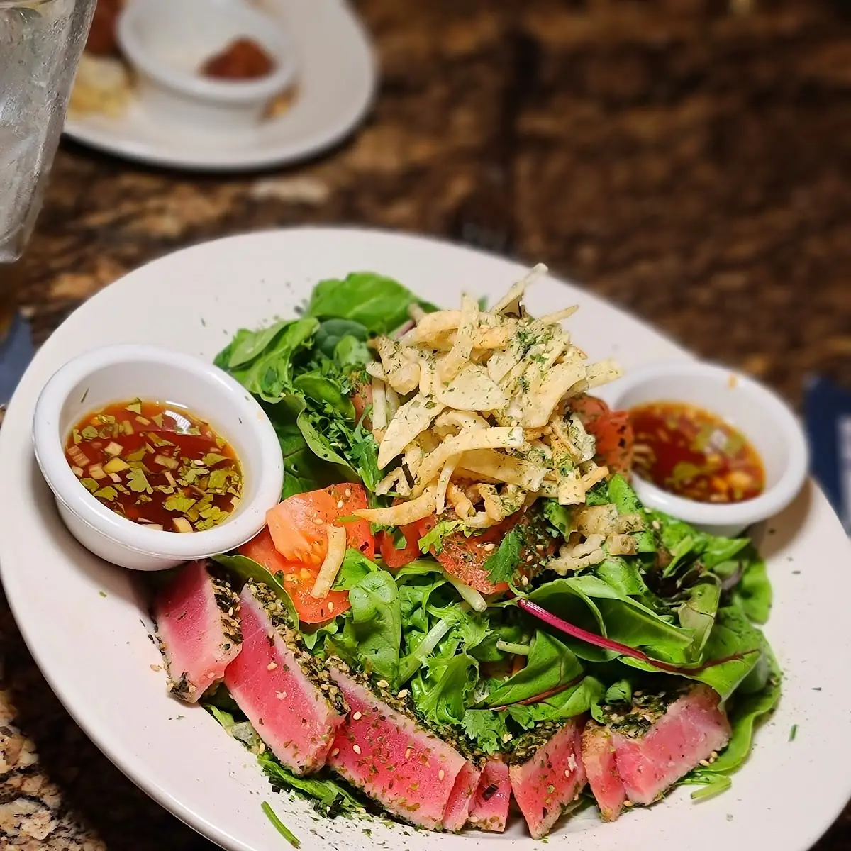 Enlightened Seared Ahi Salad