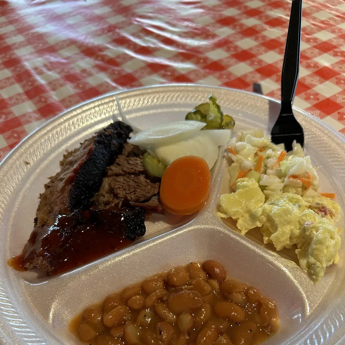 Brisket Baked Beans Potato Salad