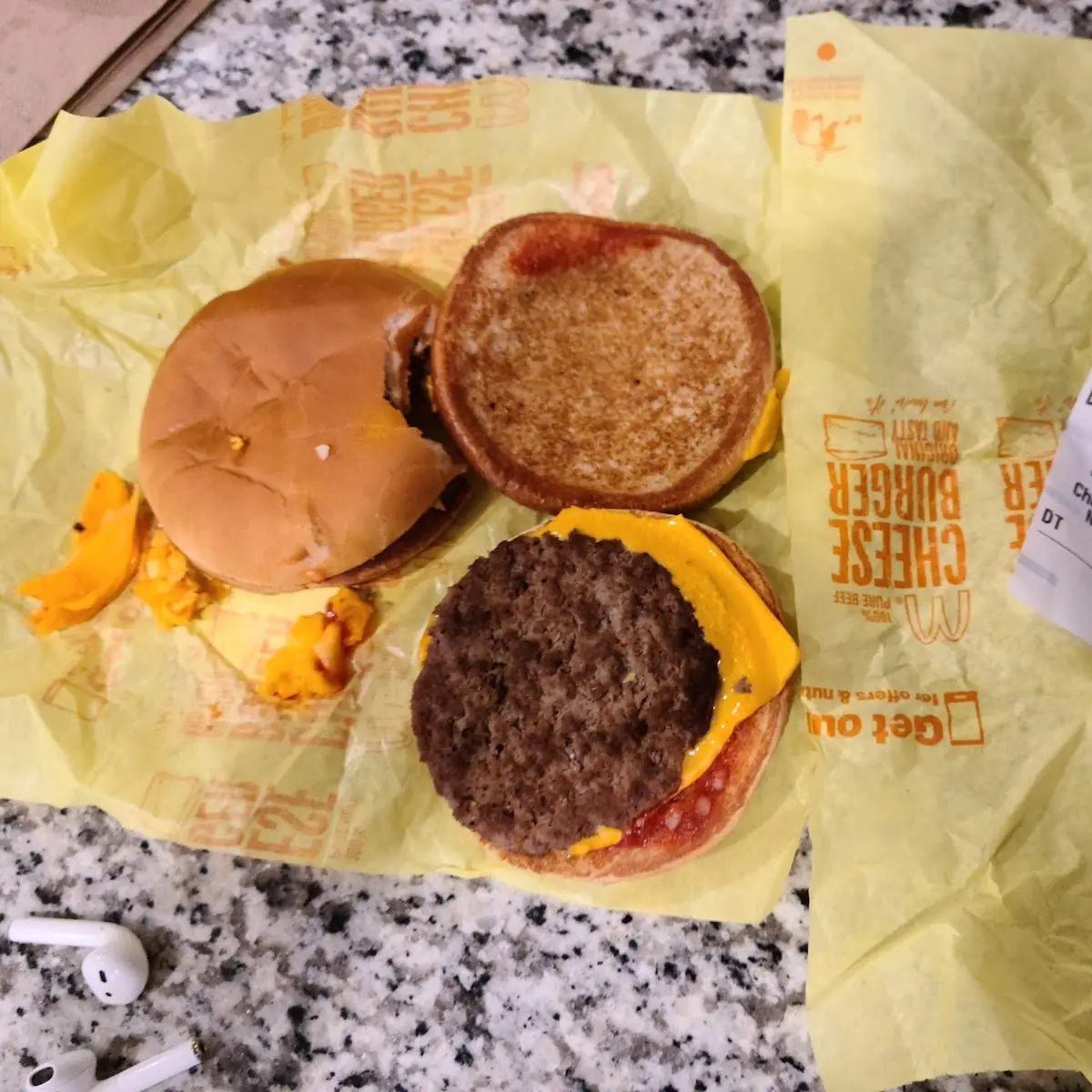 Cheese Burger Hold the Cheese