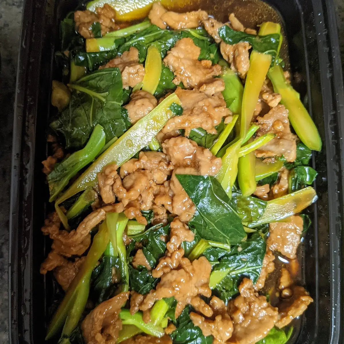 Beef and Chinese Broccoli
