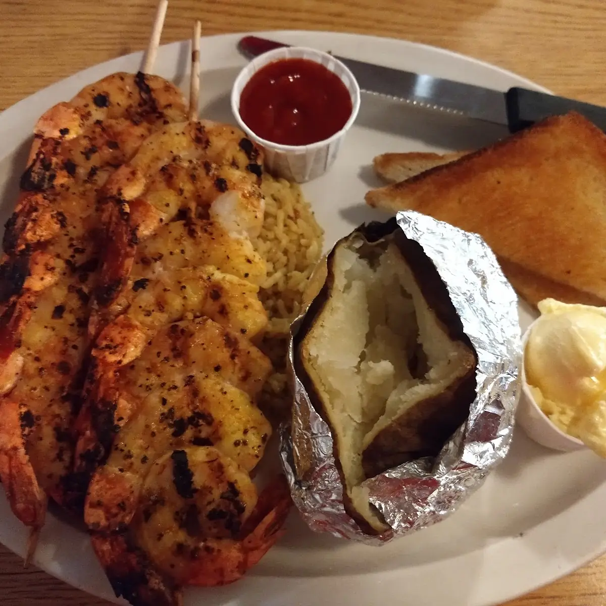 Grilled Lemon Pepper Shrimp