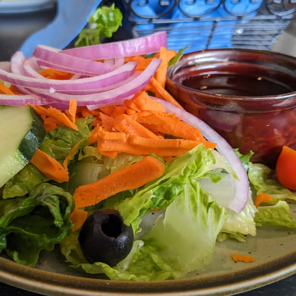 Grilled Buffalo Chicken Salad