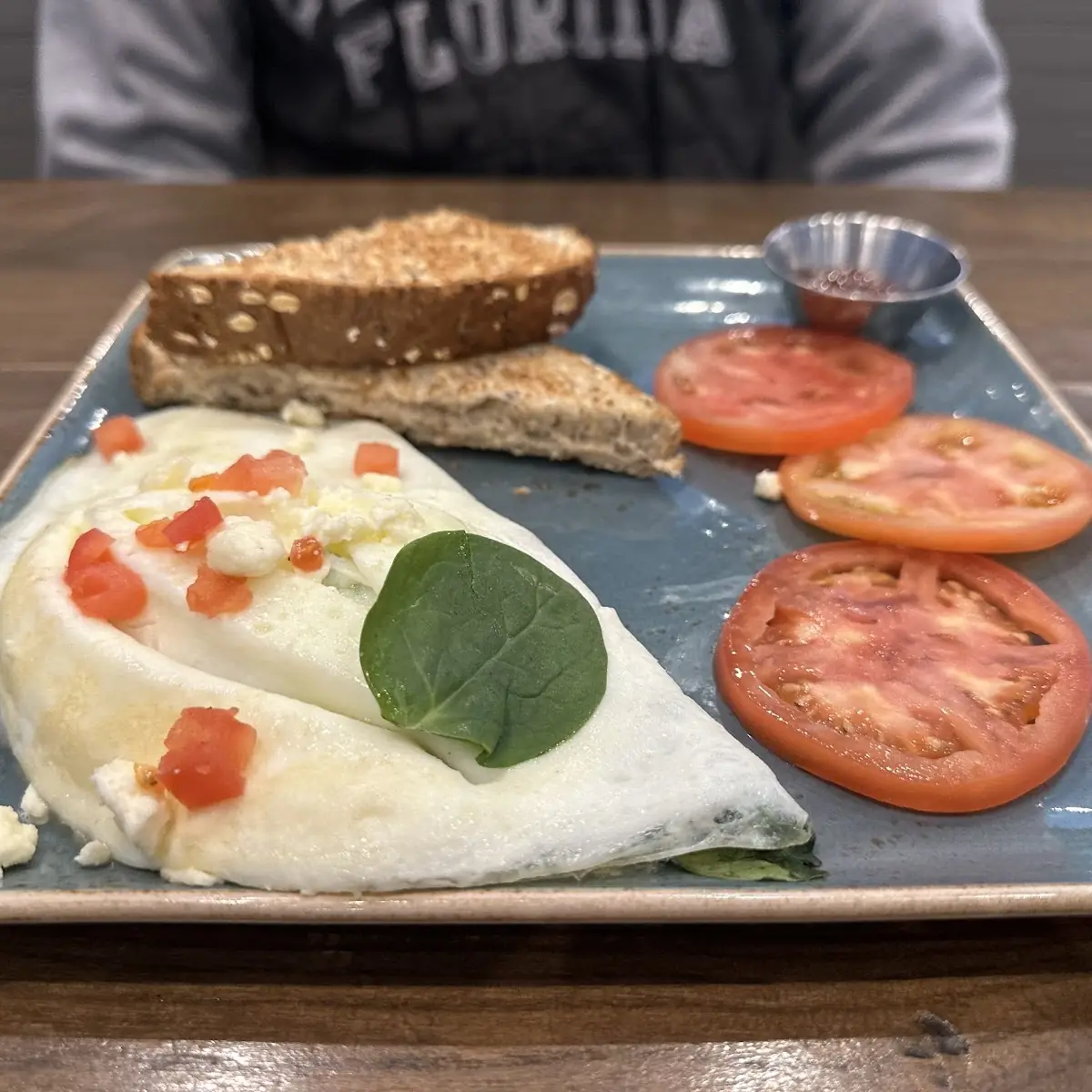 Egg White Turkey Omelette