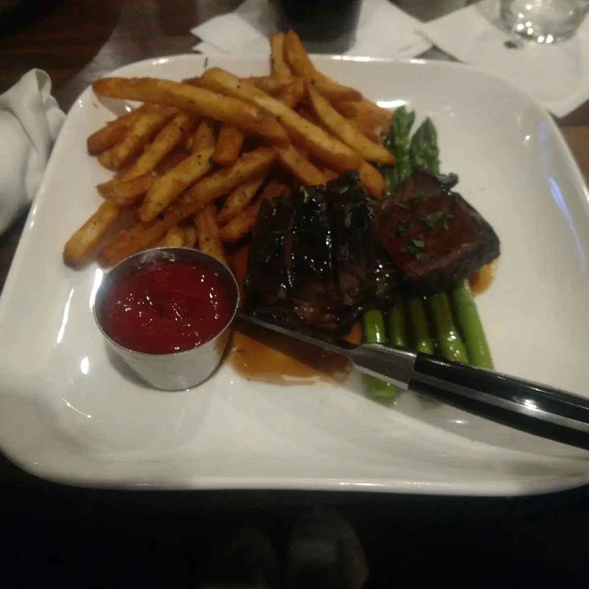 Grilled Angus New York Steak Frites