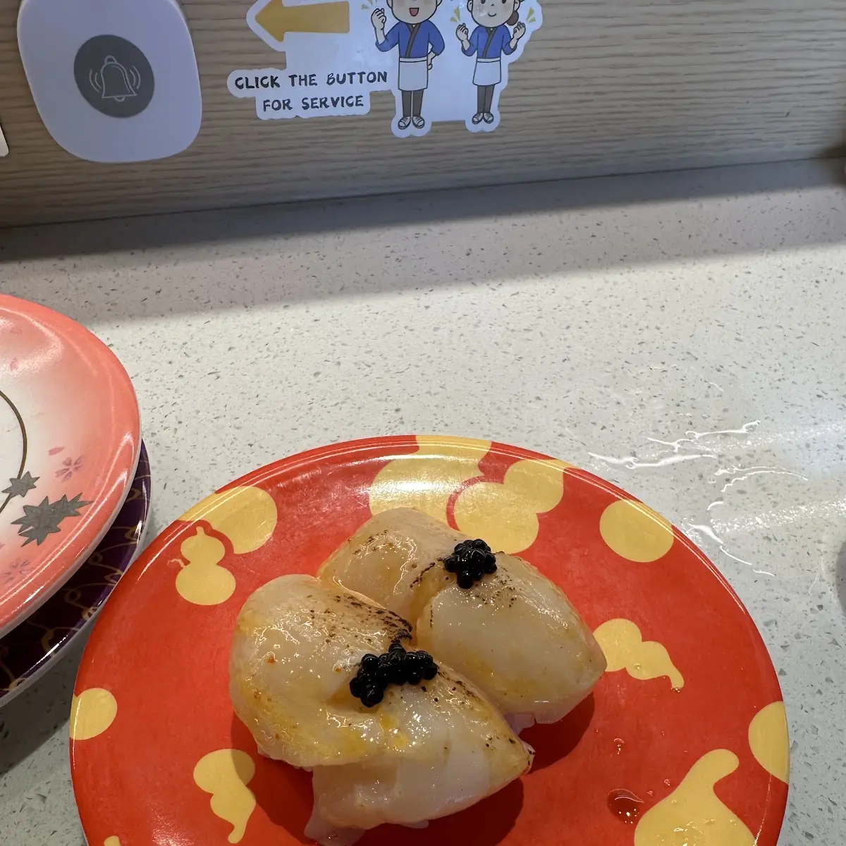 Scallop with Truffle Oil
