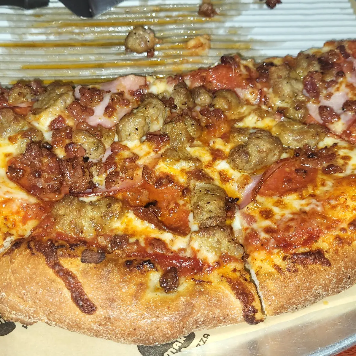 All Meat Pizza Large