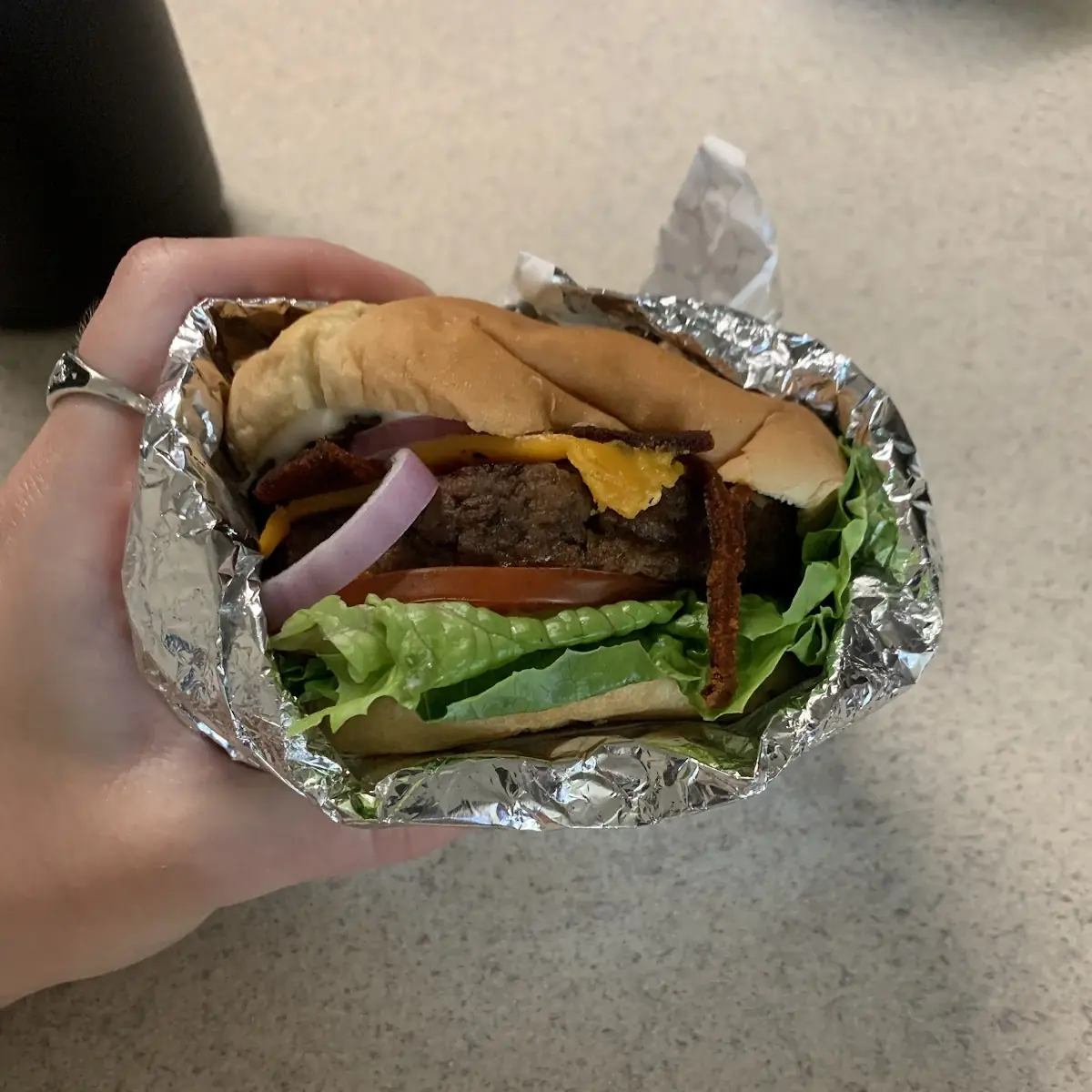 Og Vegan Burger Wrap