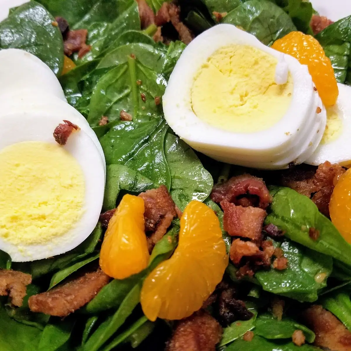 Spinach Salad Half