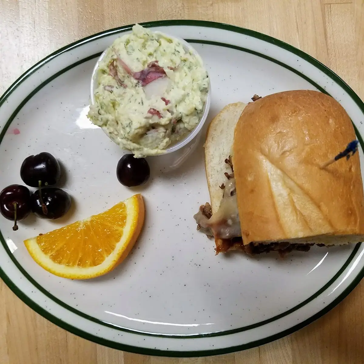 Tri Tip Sandwich with Potato Salad