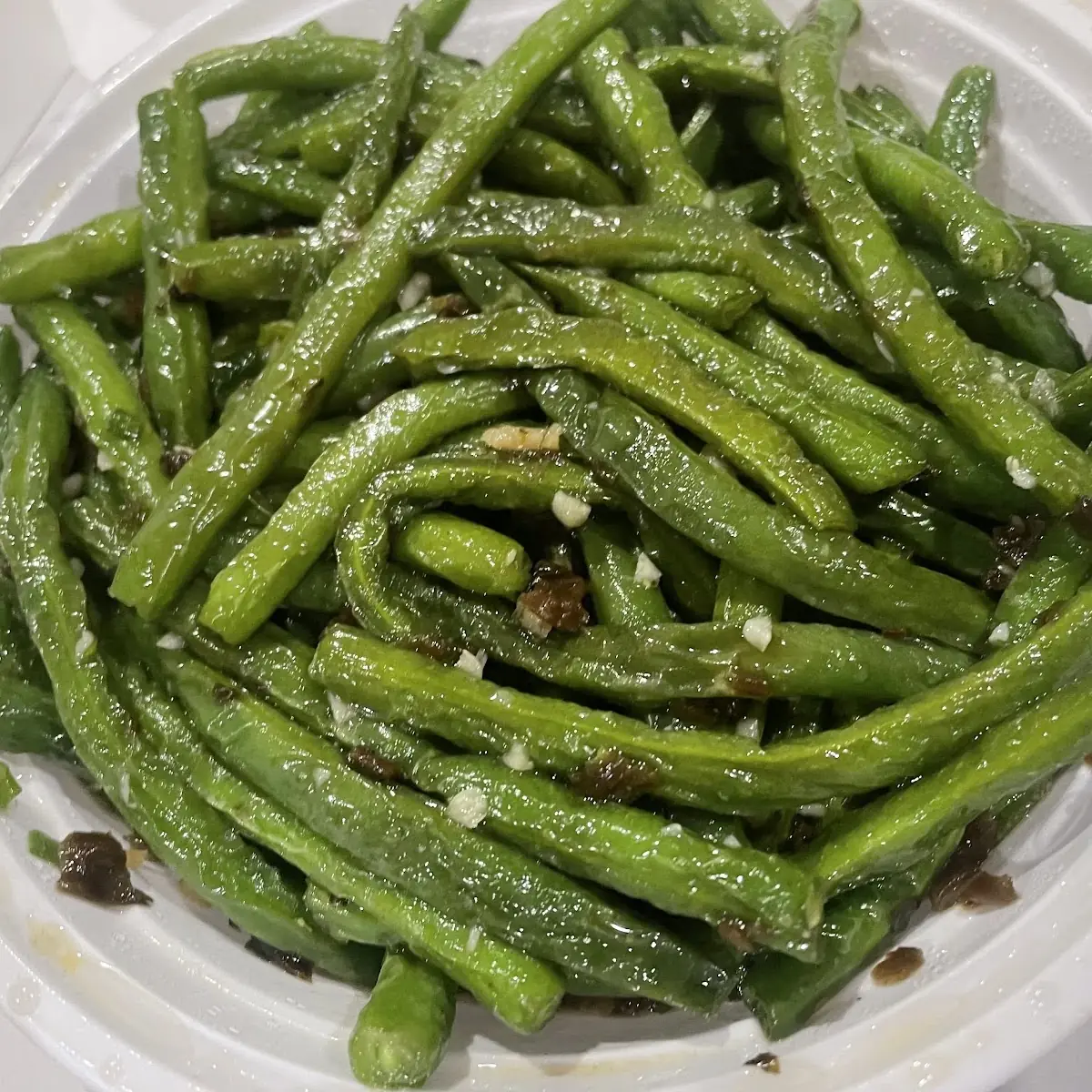 Dry Sauteed Green Beans