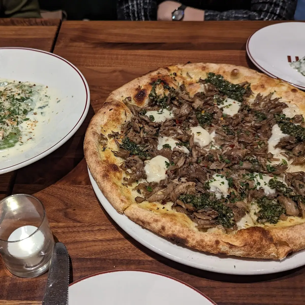 Maitake Mushroom Pizza
