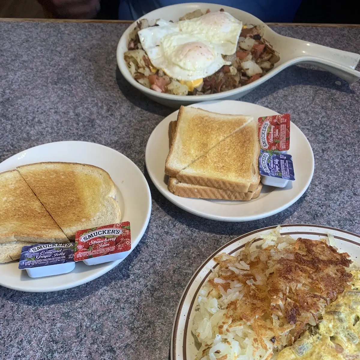 Omelette Hash Browns