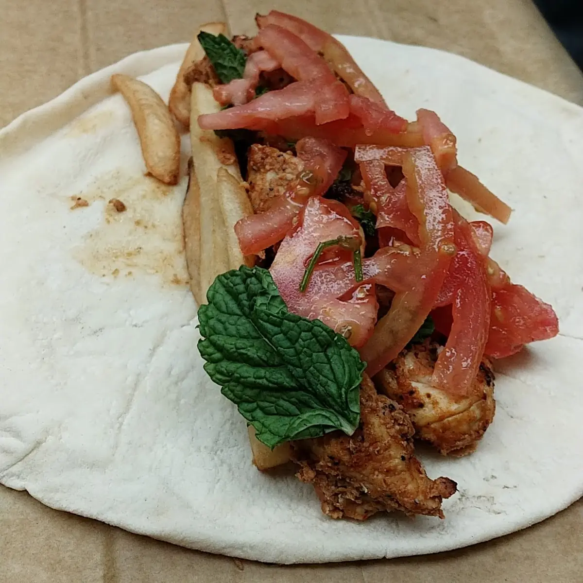 Shish Tawook Sandwich