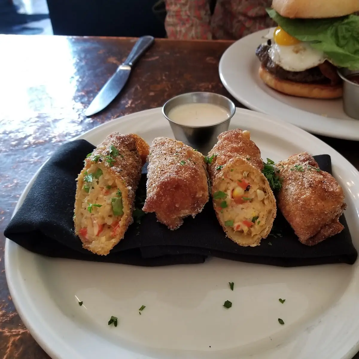 Lobster Egg Rolls