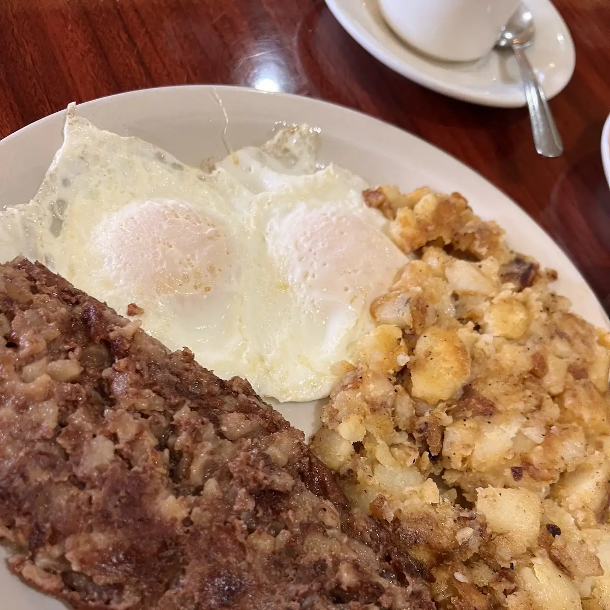 Corned Beef Hash and Eggs