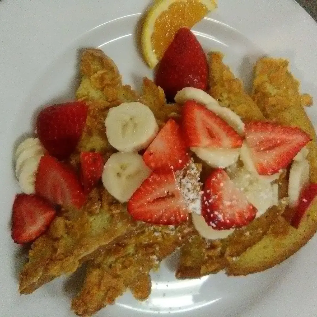 Nutella Stuffed French Toast
