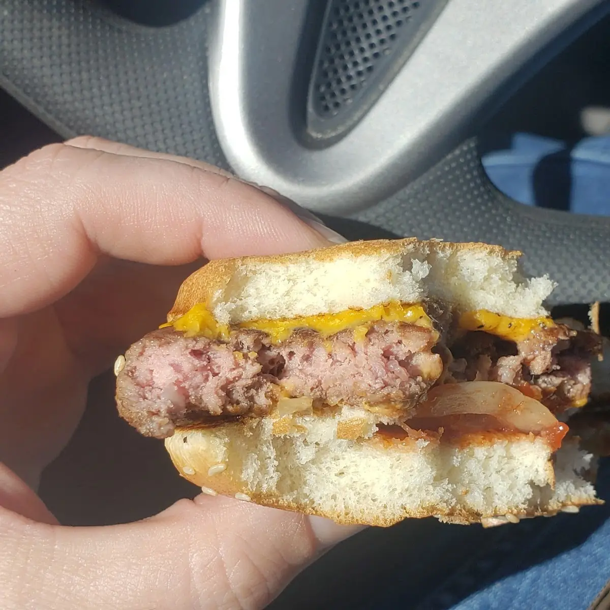 Undercooked Quarter Pounder