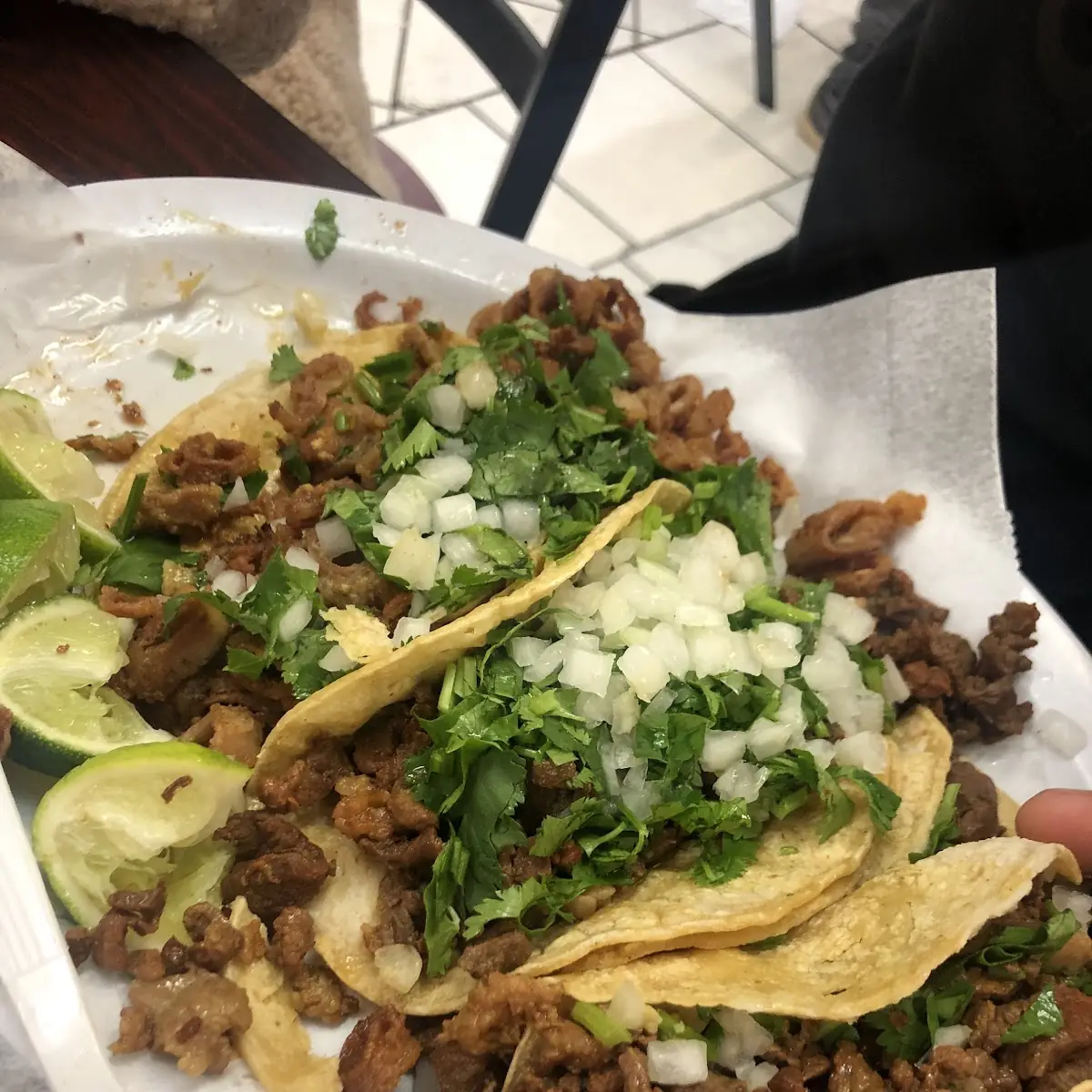 Barbacoa and Carne Asada Tacos