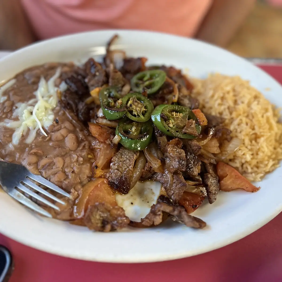 Carne En Salsa Roja