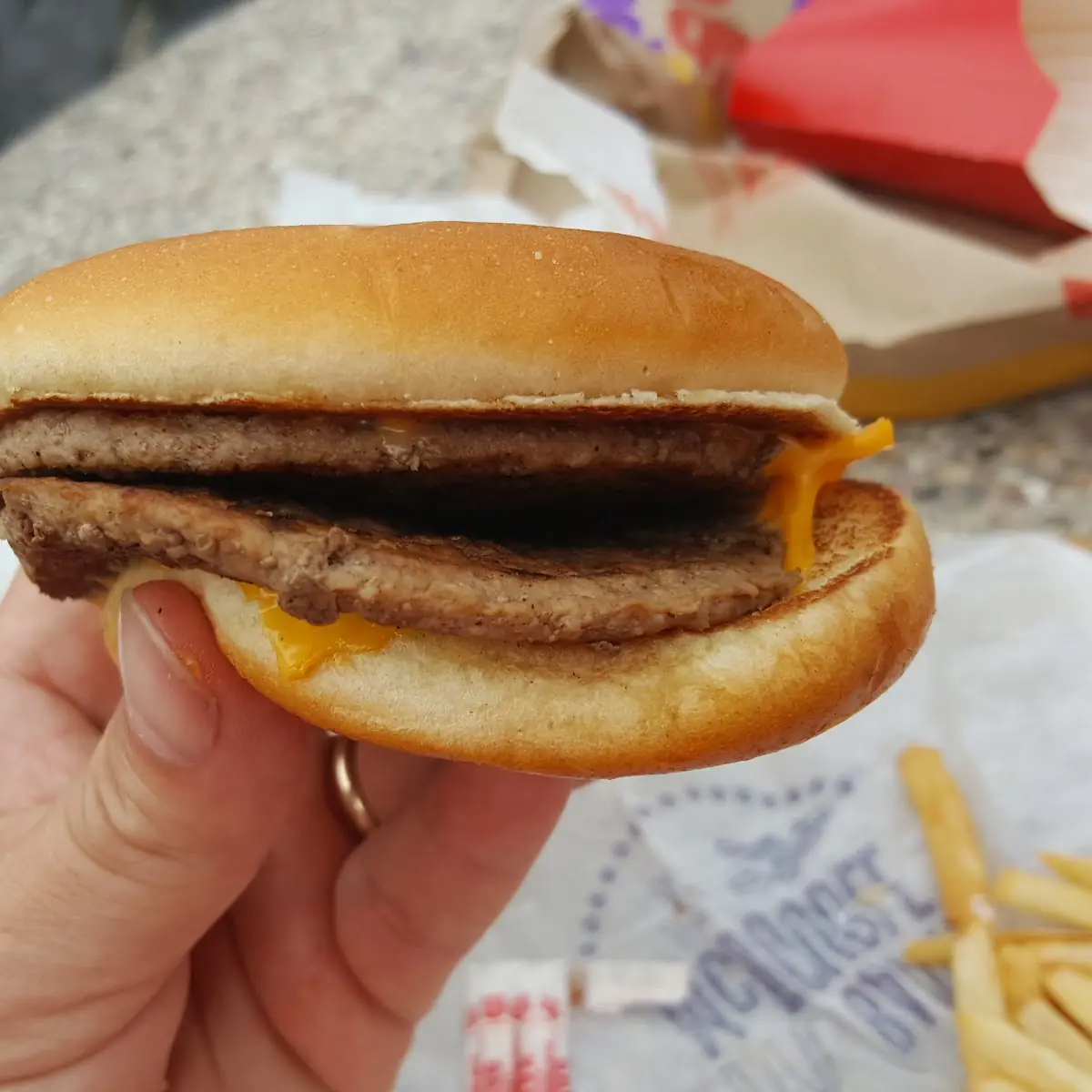 Double Cheese Burger