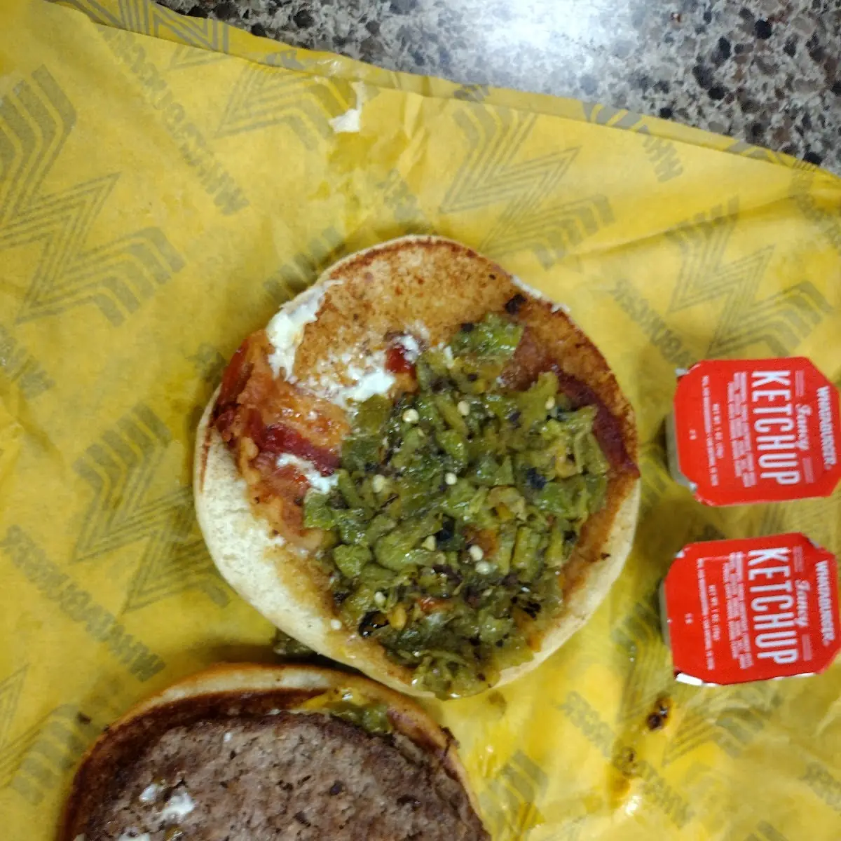 Green Chile Burger