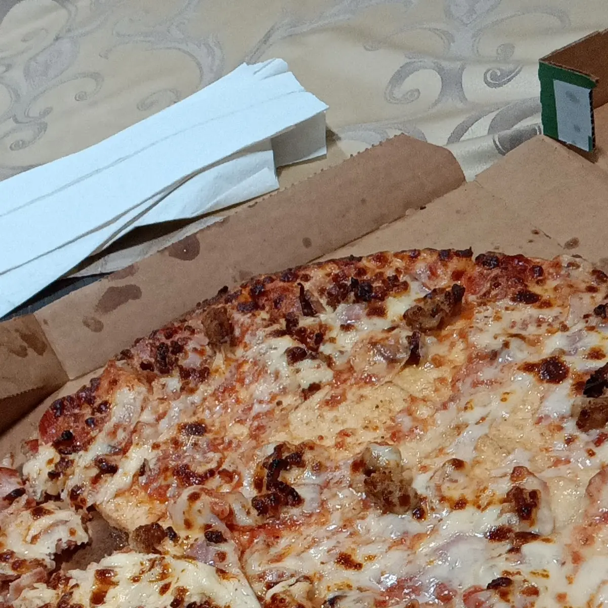 Thin Meat Lovers Pizza