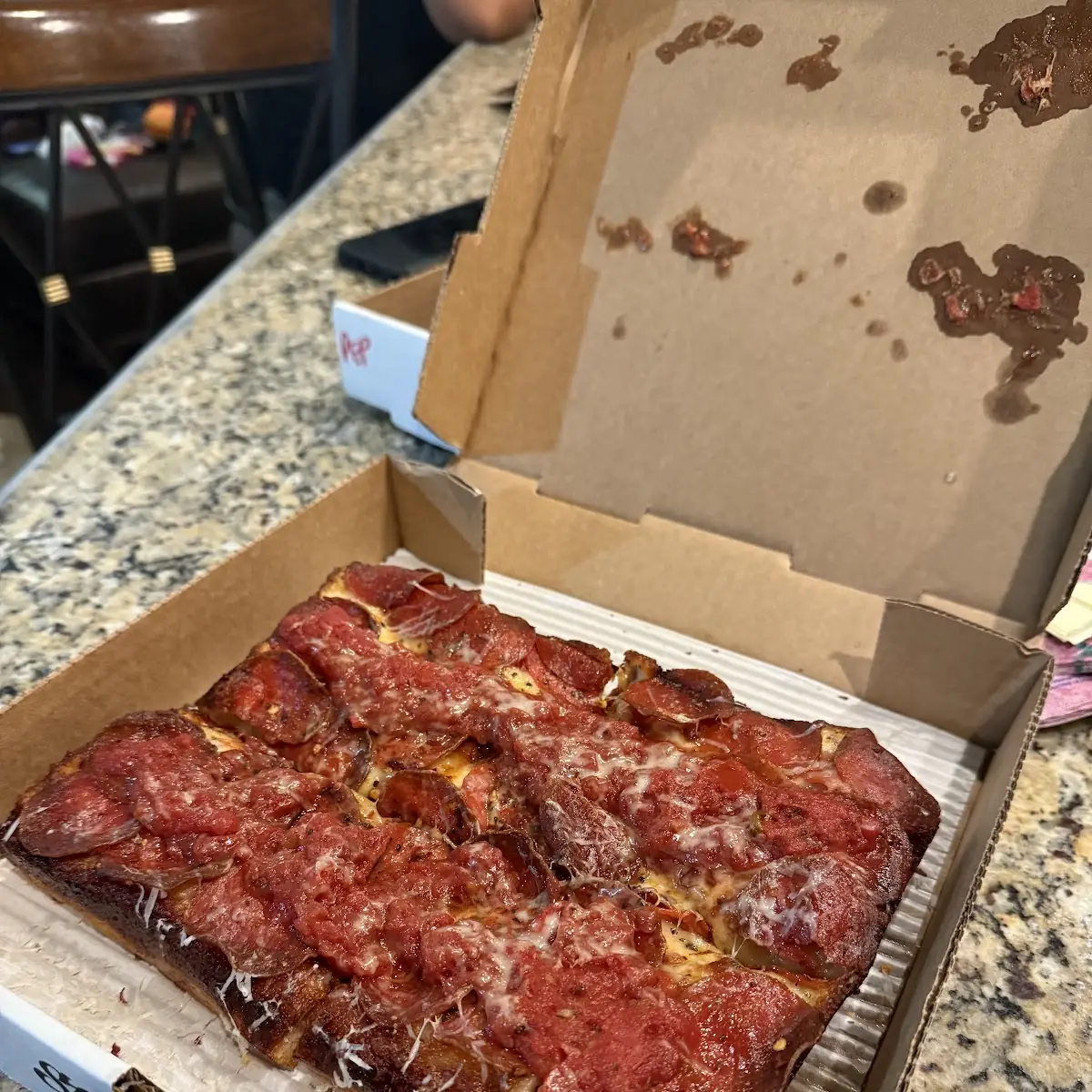 Detroit Style Pepperoni Pizza