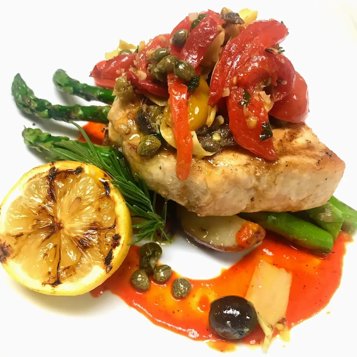 Pan-Seared Seabass