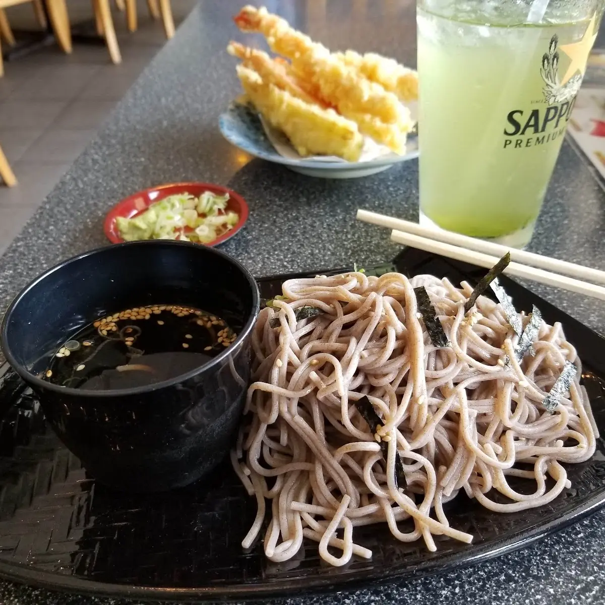 Shrimp Tempura Soba