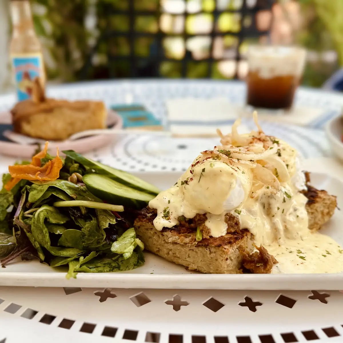 Eggs Benedict Brisket