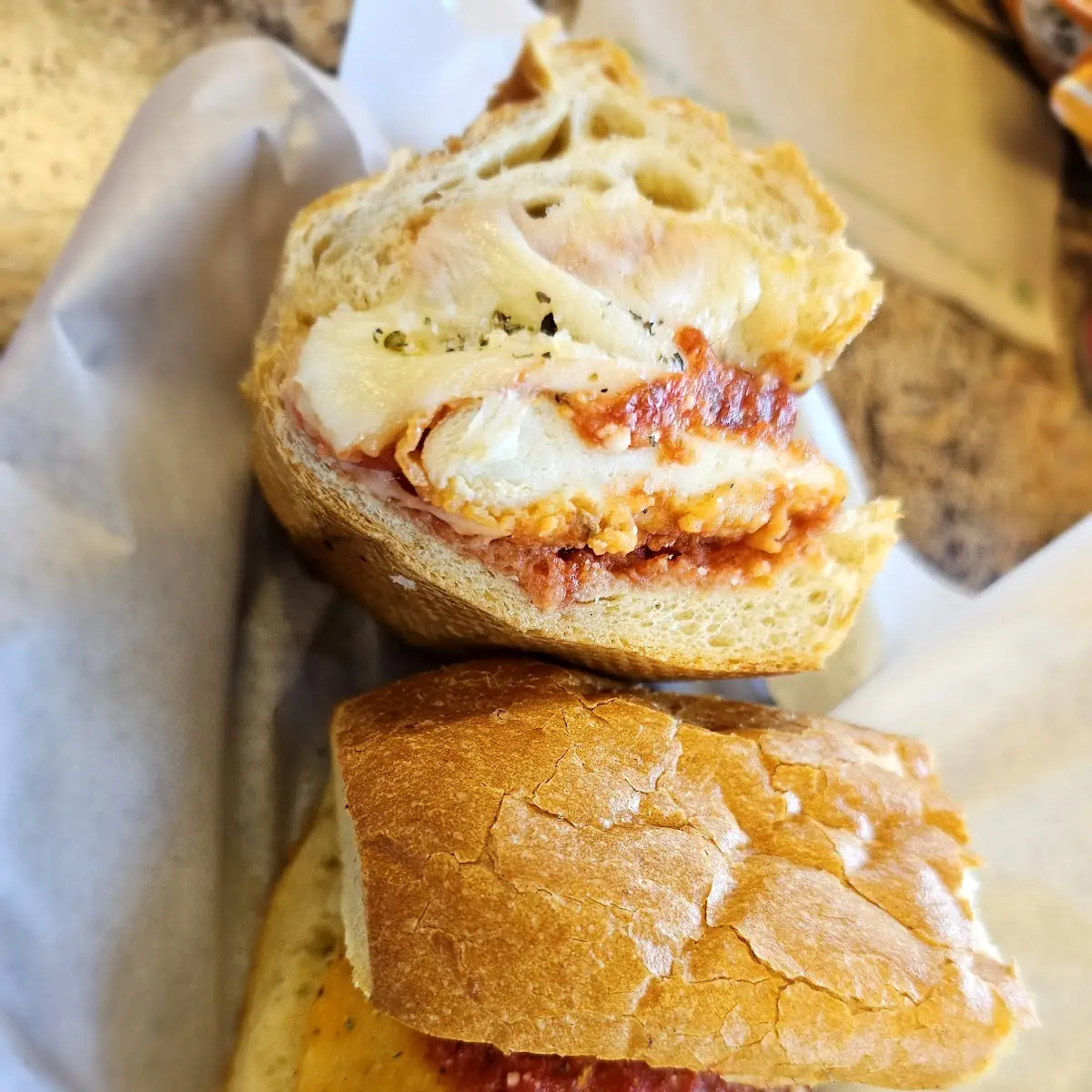 Chicken Parmesan Sandwich