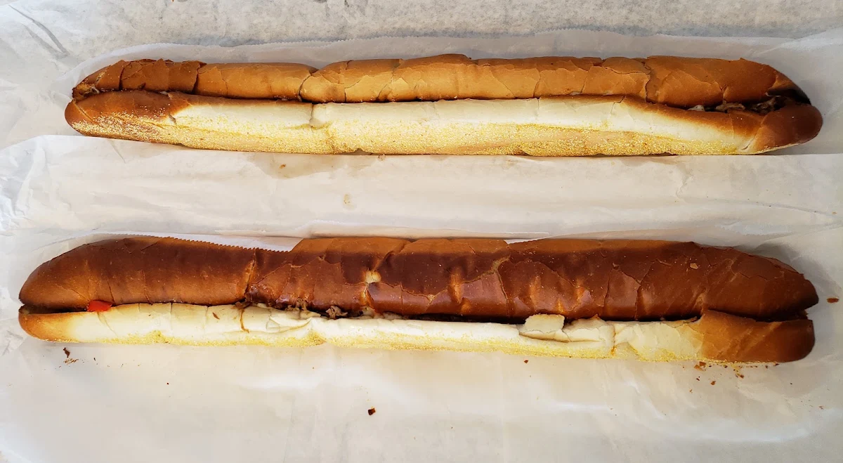 2 Foot Long Cheese Steak
