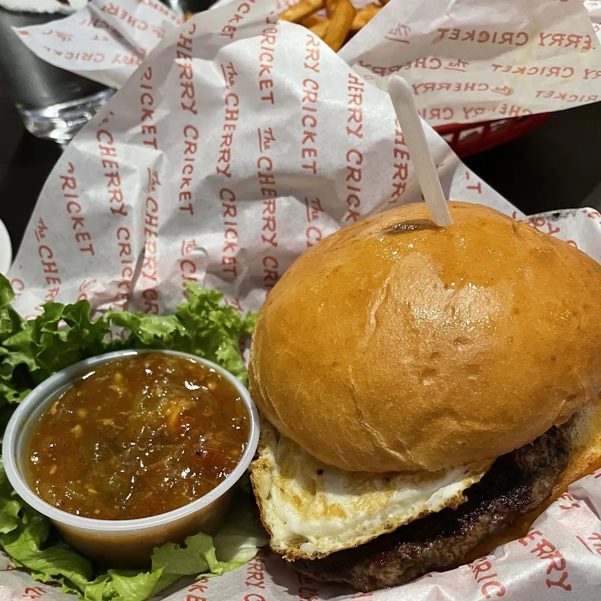 303 Green Chile Relleno Burger