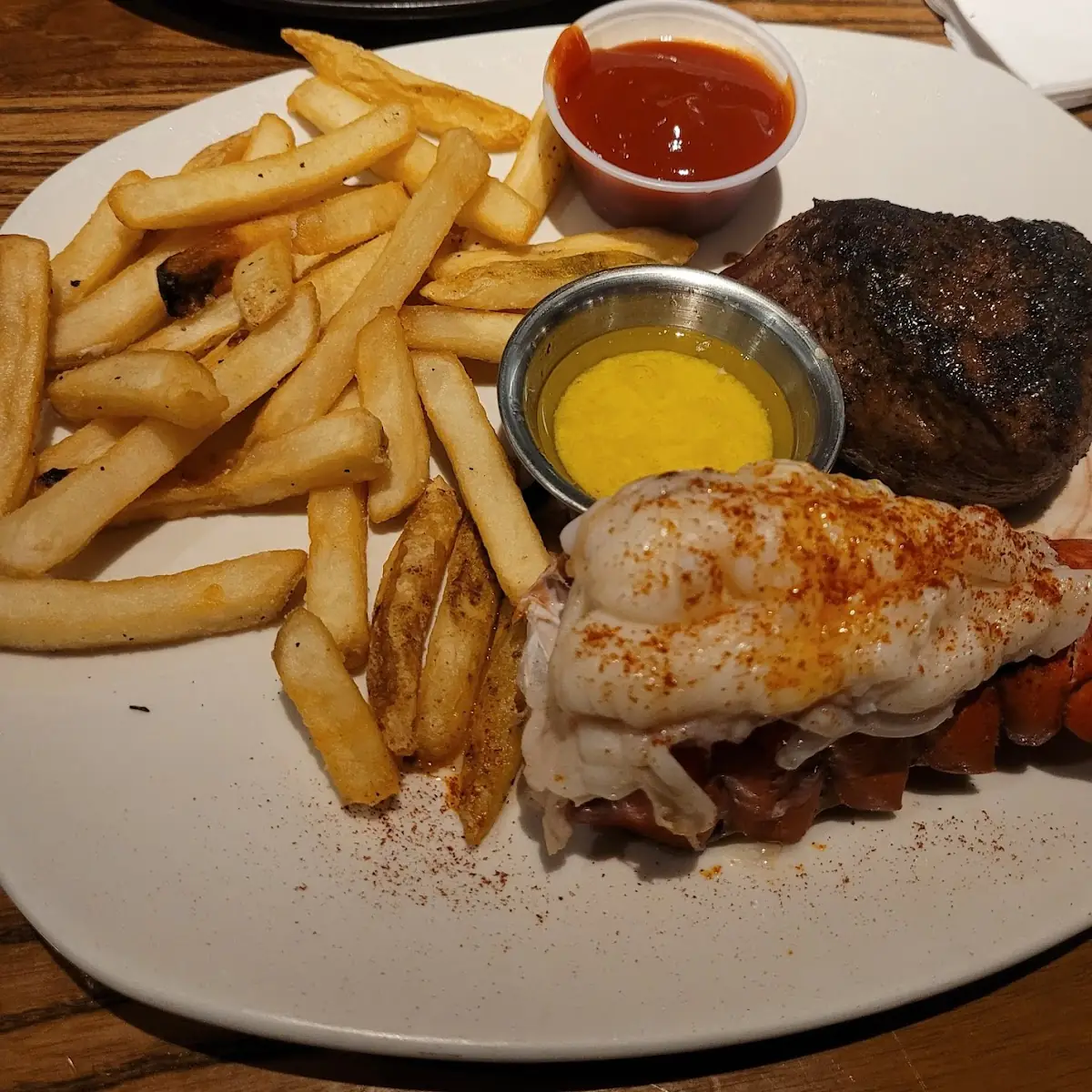 Filet Mignon and Lobster