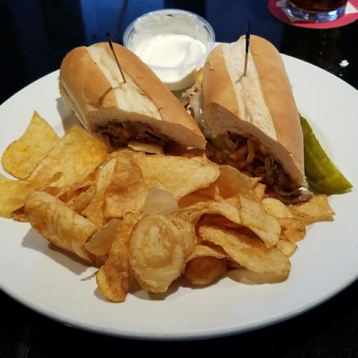 French Dip with Fries