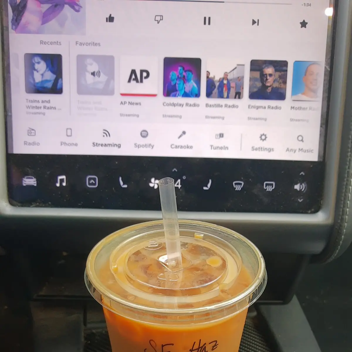 Sugar Free Hazelnut Latte