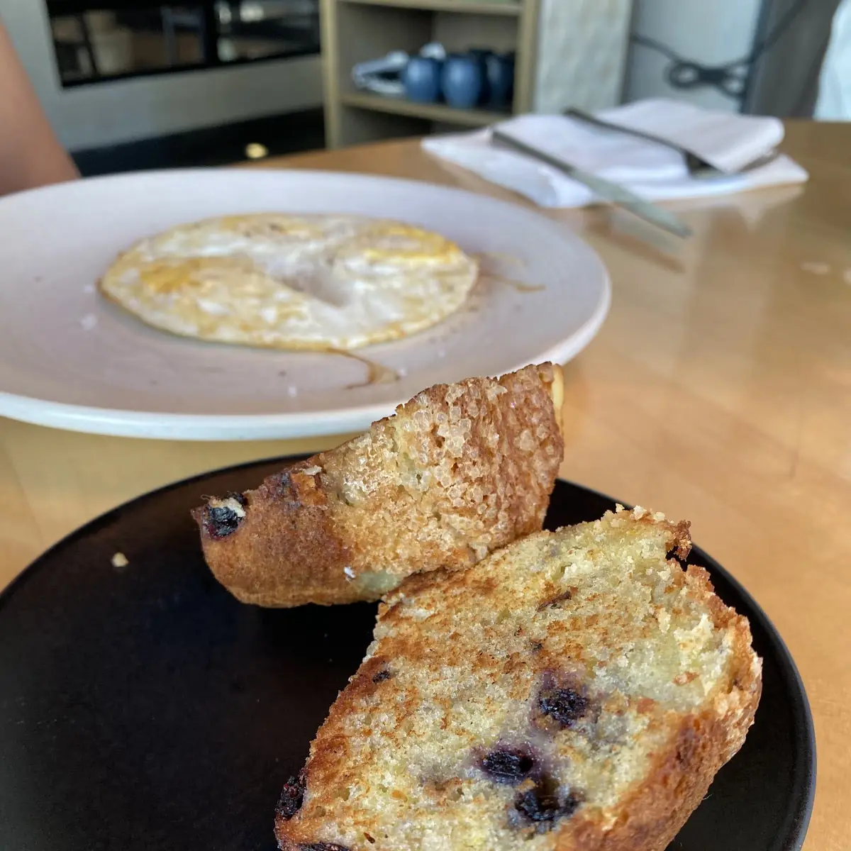 Griddled Maine Blueberry Muffin