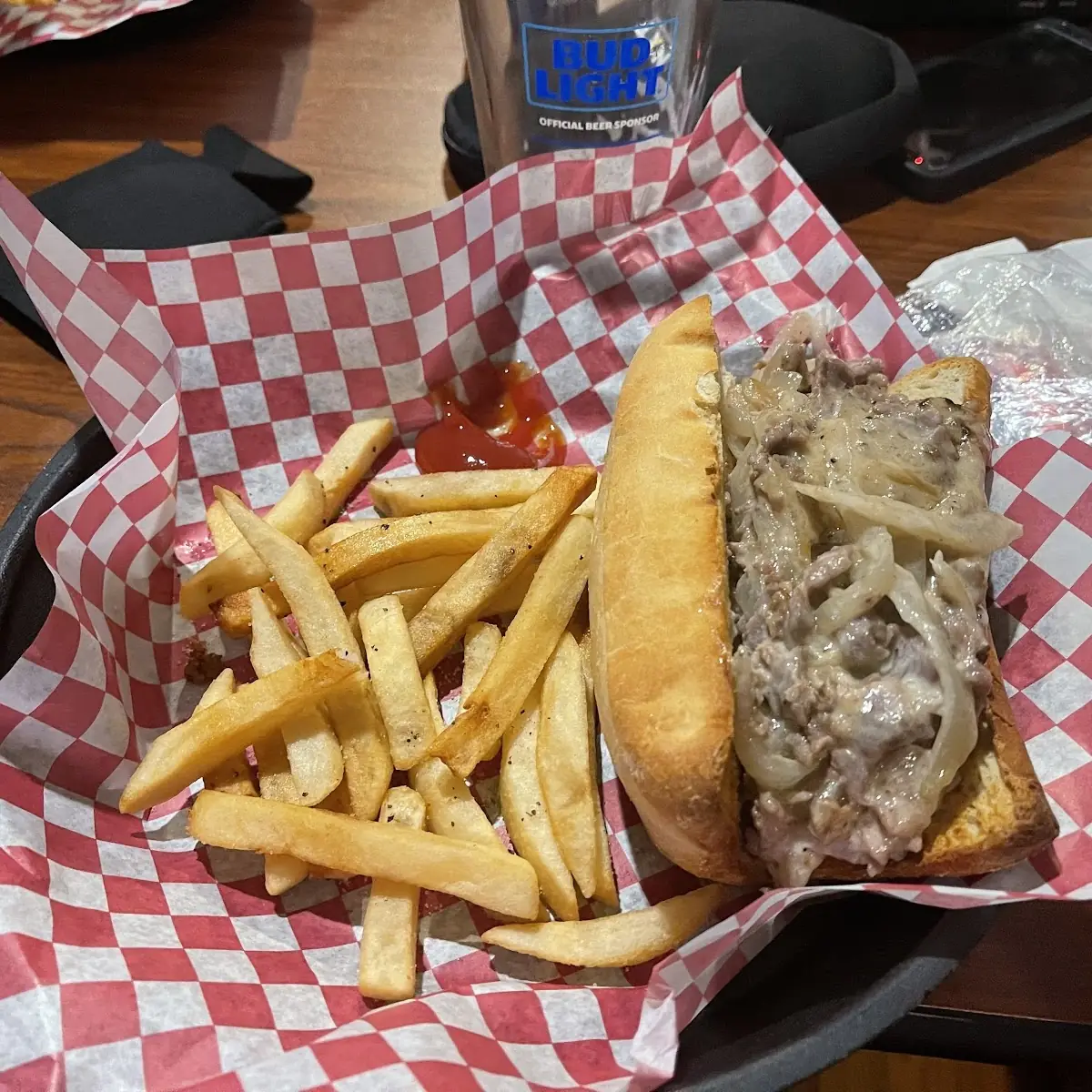 Wits Cheese Steak Sandwich