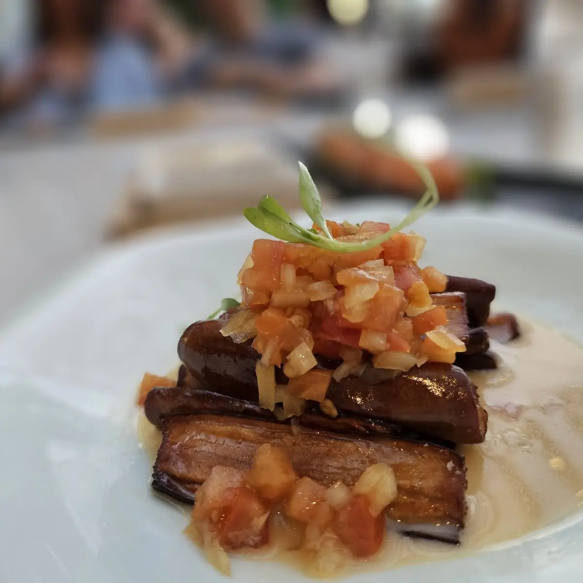 Miso Glazed Eggplant