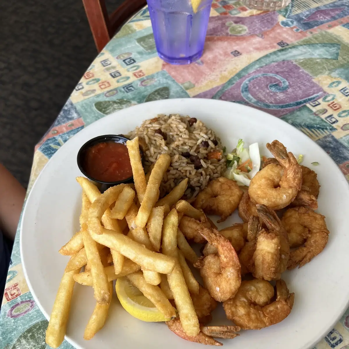 Fried Shrimp Platter