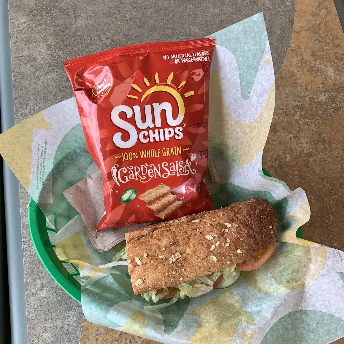 Sunchips Harvest Cheddar